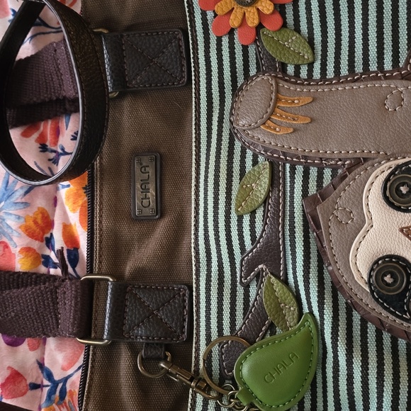 Chala sloth large tote handbag lightly used. - Picture 4 of 11